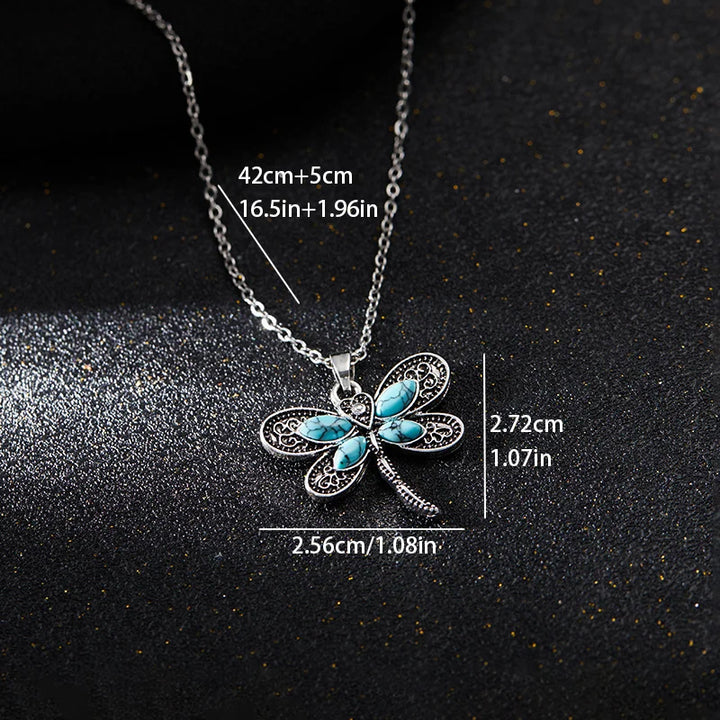 Pendentif en Argent Rêves de Libellule