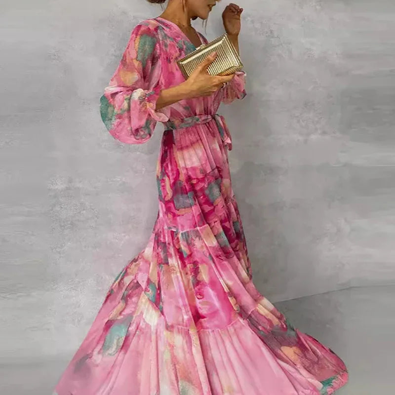Sophie™ | Élégante Robe à Motif Floral