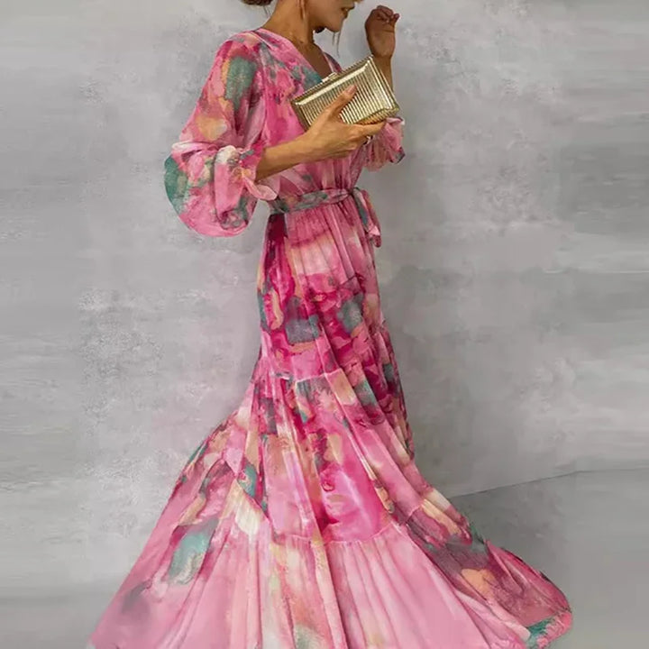 Sophie™ | Élégante Robe à Motif Floral