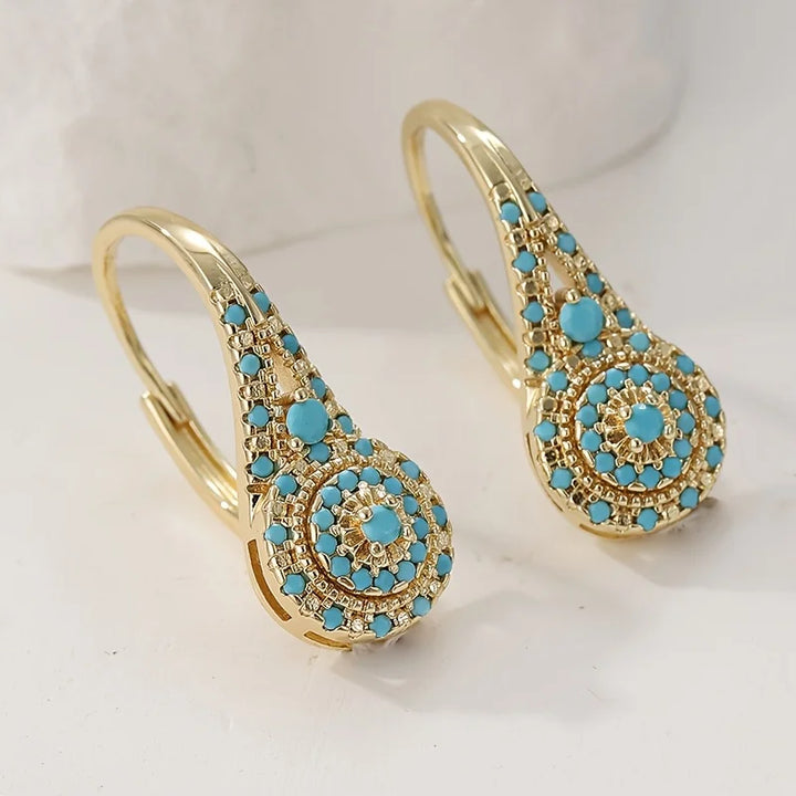 Boucles d'Oreilles Élégantes avec Perles