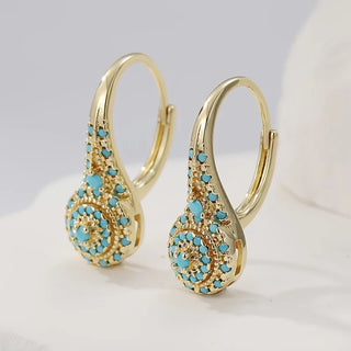 Boucles d'Oreilles Élégantes avec Perles