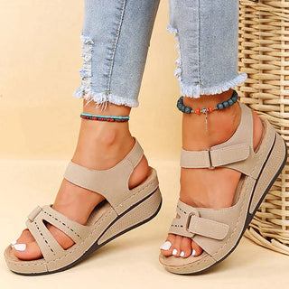 Cassandre™ | Sandales Orthopédiques Confortables avec Talon