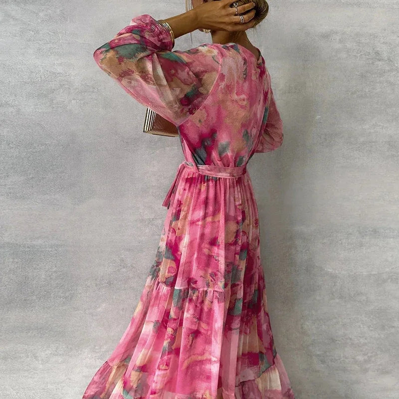 Sophie™ | Élégante Robe à Motif Floral