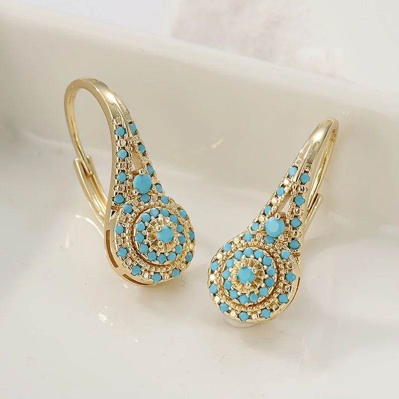 Boucles d'Oreilles Élégantes avec Perles