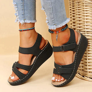 Cassandre™ | Sandales Orthopédiques Confortables avec Talon