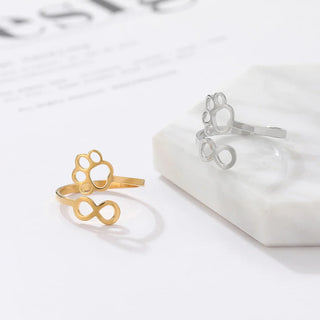 Bague Infini Ajustable – Acier Inoxydable
