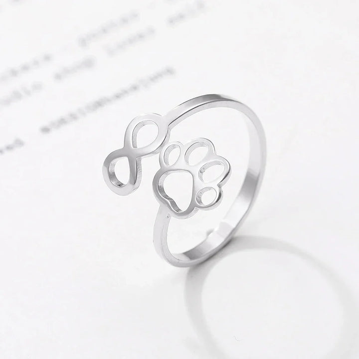 Bague Infini Ajustable – Acier Inoxydable