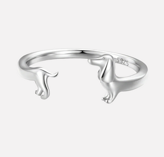 Bague Enveloppante Teckel - Pour L'Amour De Votre Chien