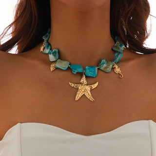 Collier Bleu Rêves de l'Océan