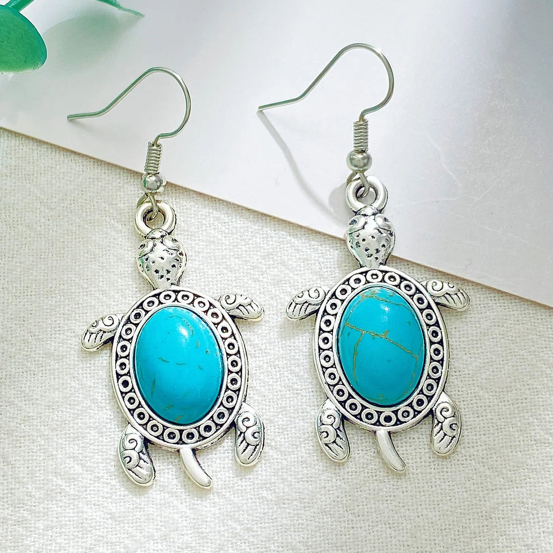 Ensemble de Bijoux Tortue Turquoise
