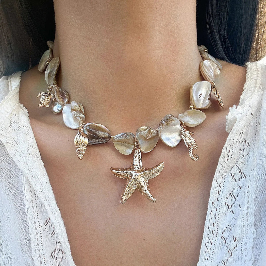 Collier Bleu Rêves de l'Océan