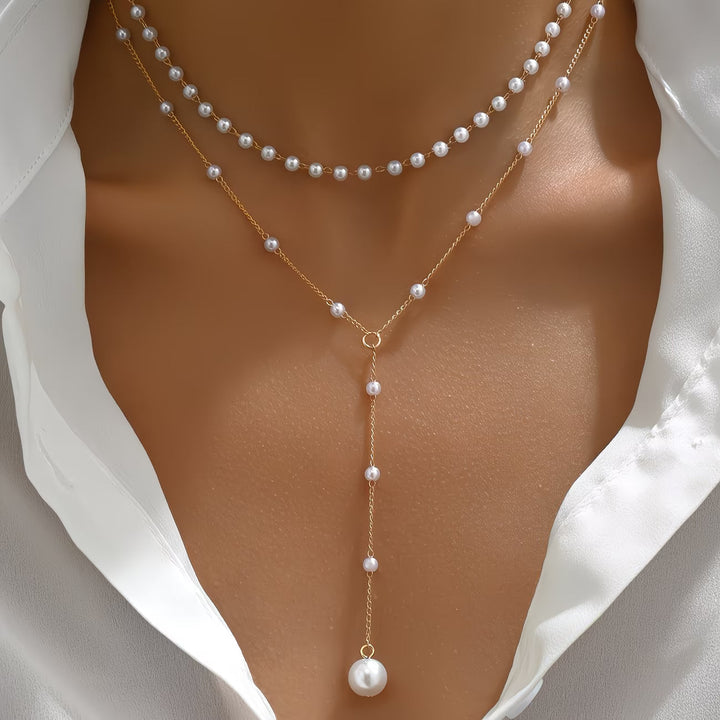 Collier avec Perles Graduées