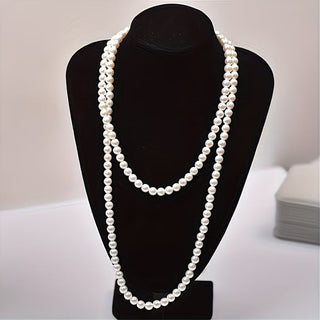 Collier Double Perle Intemporelle