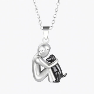Collier Pendentif Étreinte