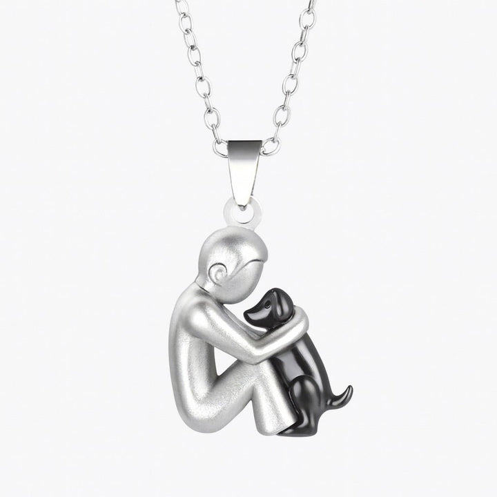 Collier Pendentif Étreinte