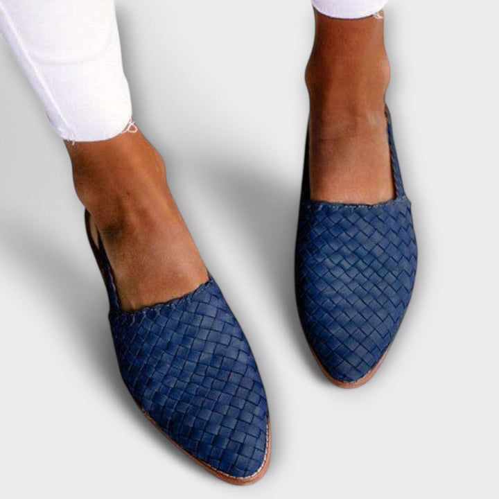 Colette™ | Mocassin à talon tressé
