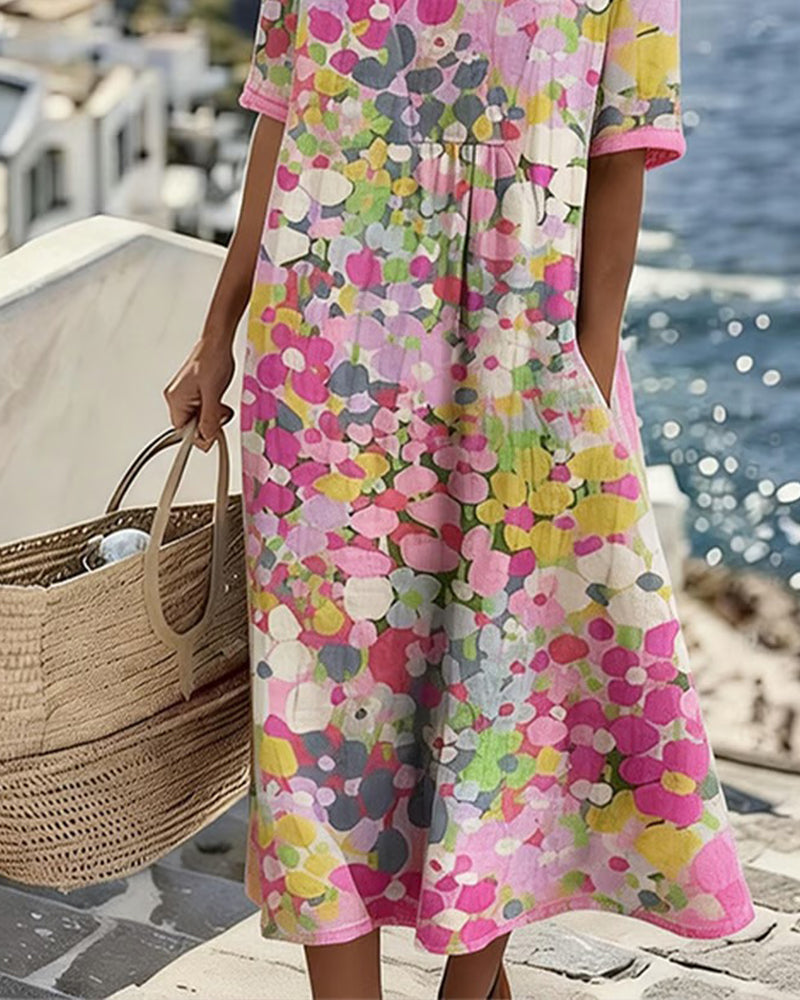 Rosalind™ | Robe Imprimé Floral Ample