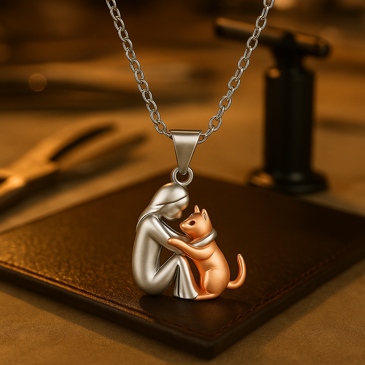 Pendentif en Forme de Chat