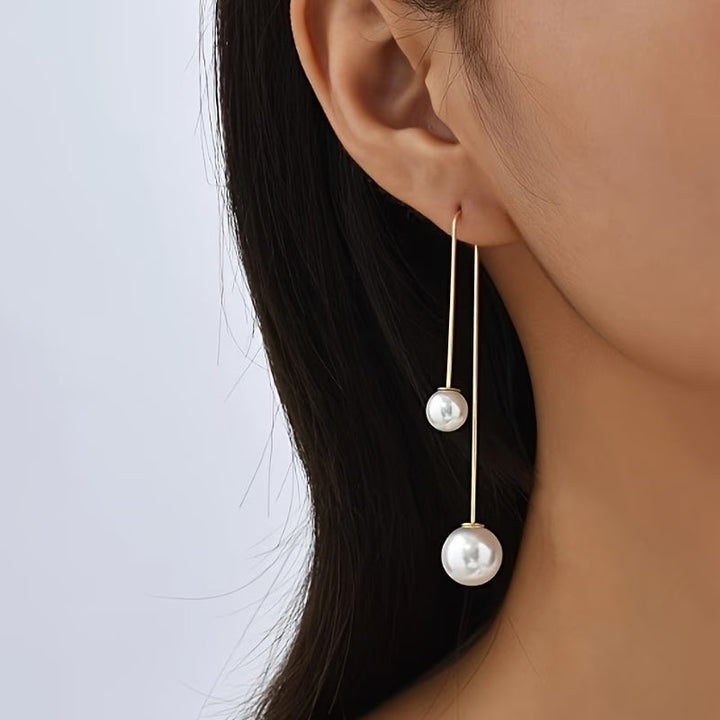 Boucles d'Oreilles Déclaration Perle Radiante