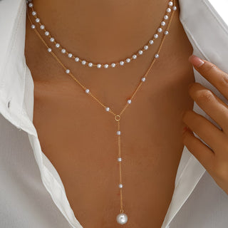 Collier avec Perles Graduées