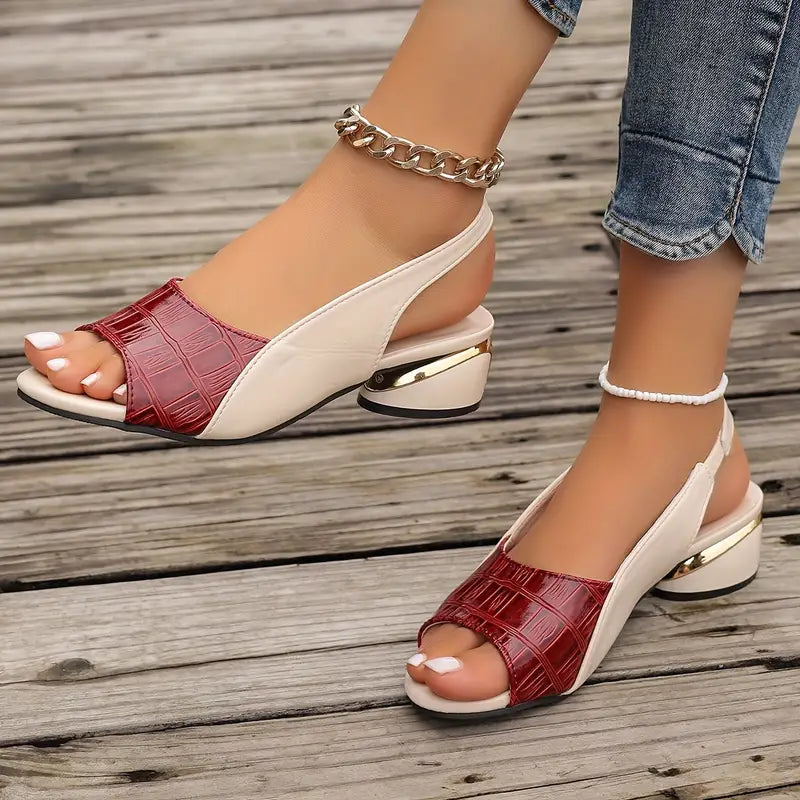 Rosalie™ | Sandales Orthopédiques Élégantes