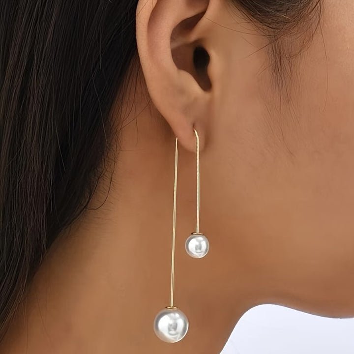 Boucles d'Oreilles Déclaration Perle Radiante