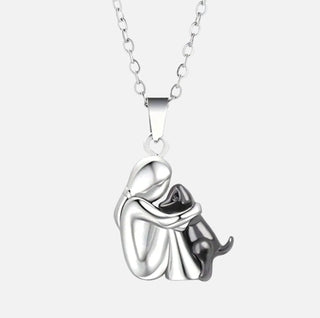 Collier Pendentif Étreinte