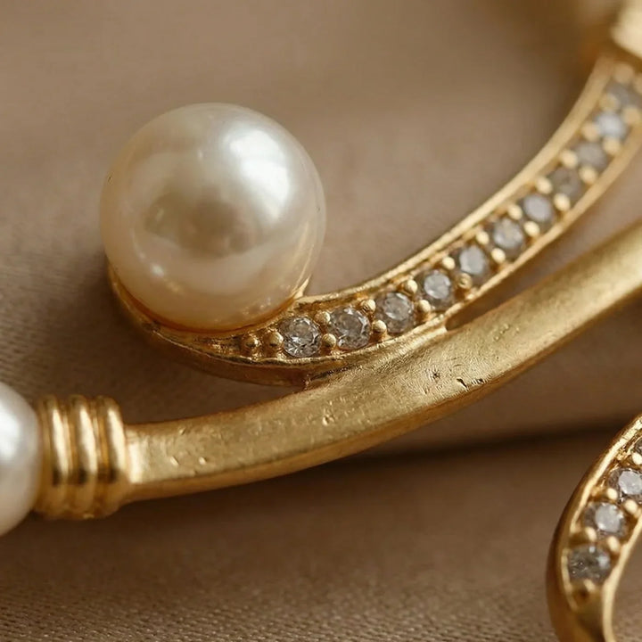 Ensemble de Bijoux Élégant avec Perles
