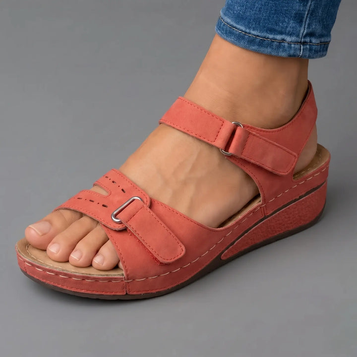 Cassandre™ | Sandales Orthopédiques Confortables avec Talon