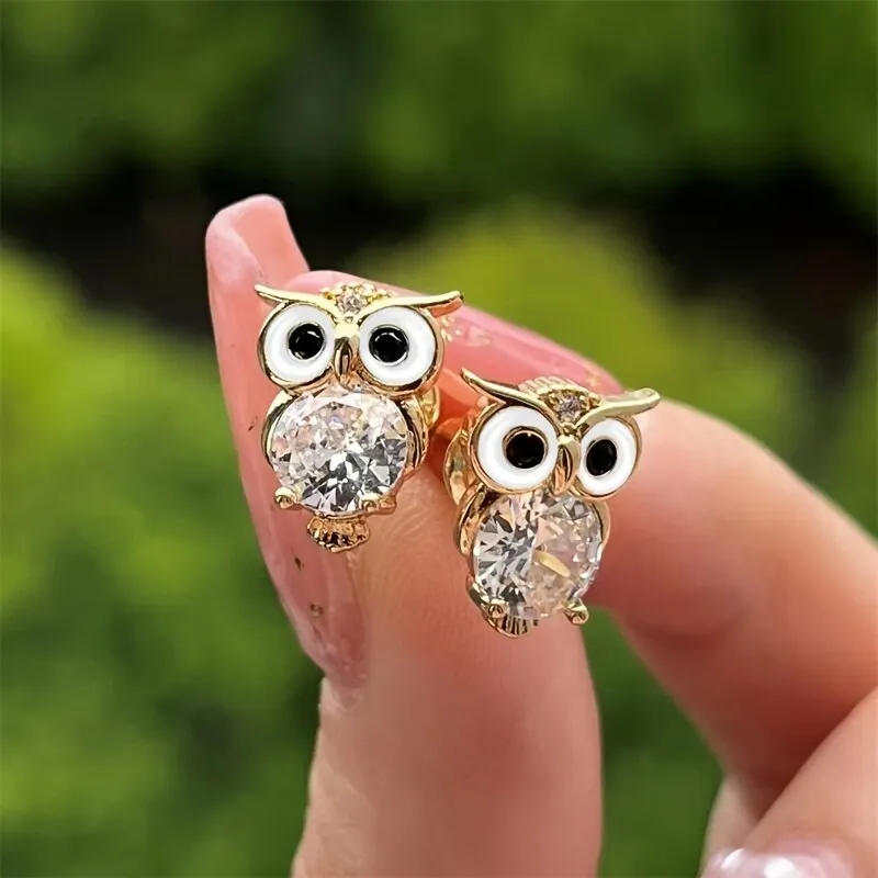 Boucles d'oreilles en cristal vintage