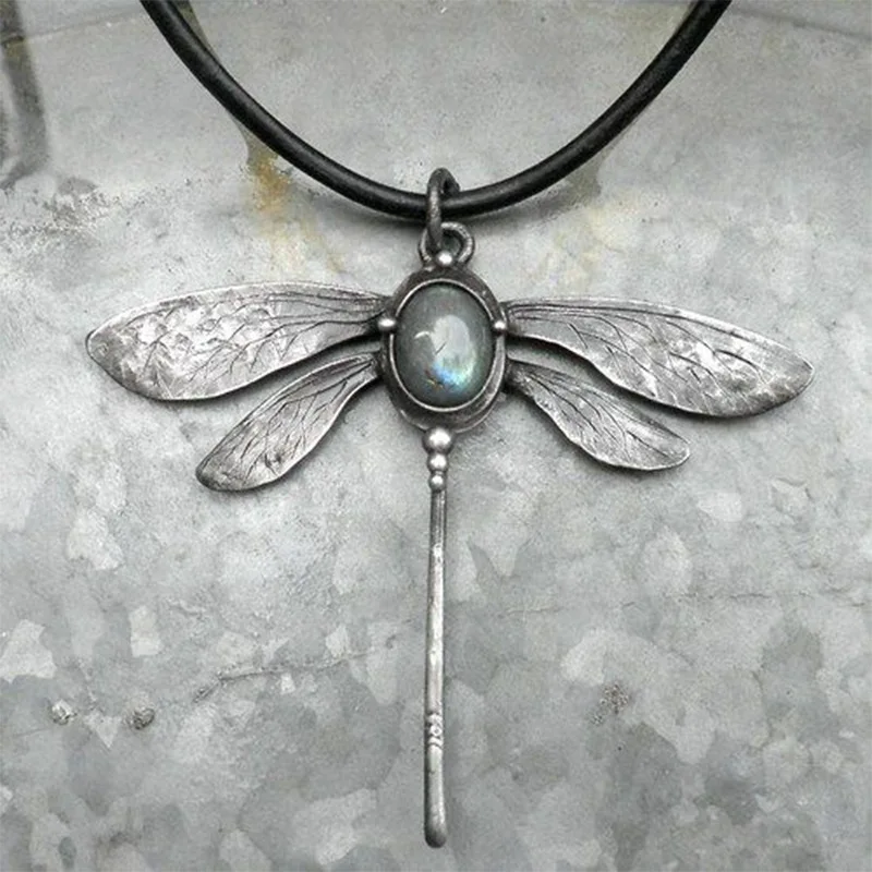 Collier Vintage Libellule