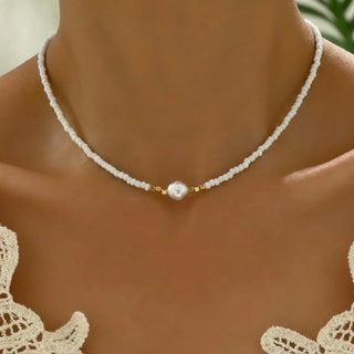 Collier de Perles Minimal