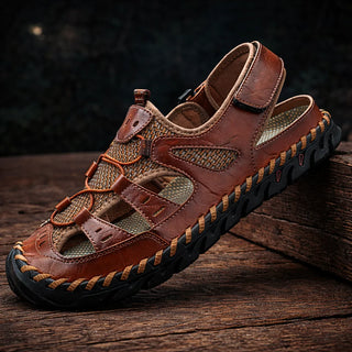 Adrien™ | Sandales en Cuir avec Soutien