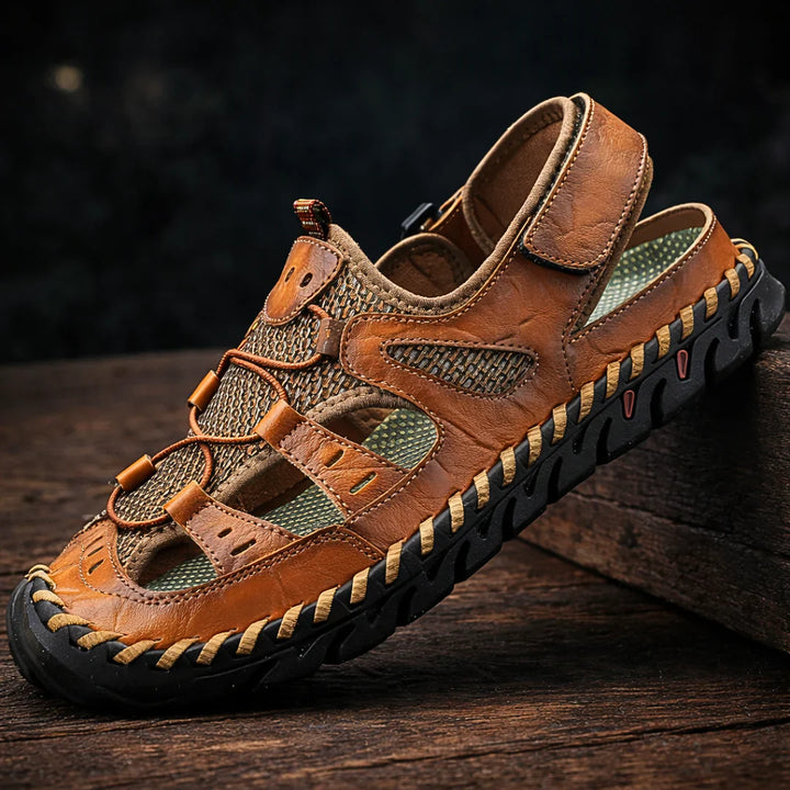 Adrien™ | Sandales en Cuir avec Soutien
