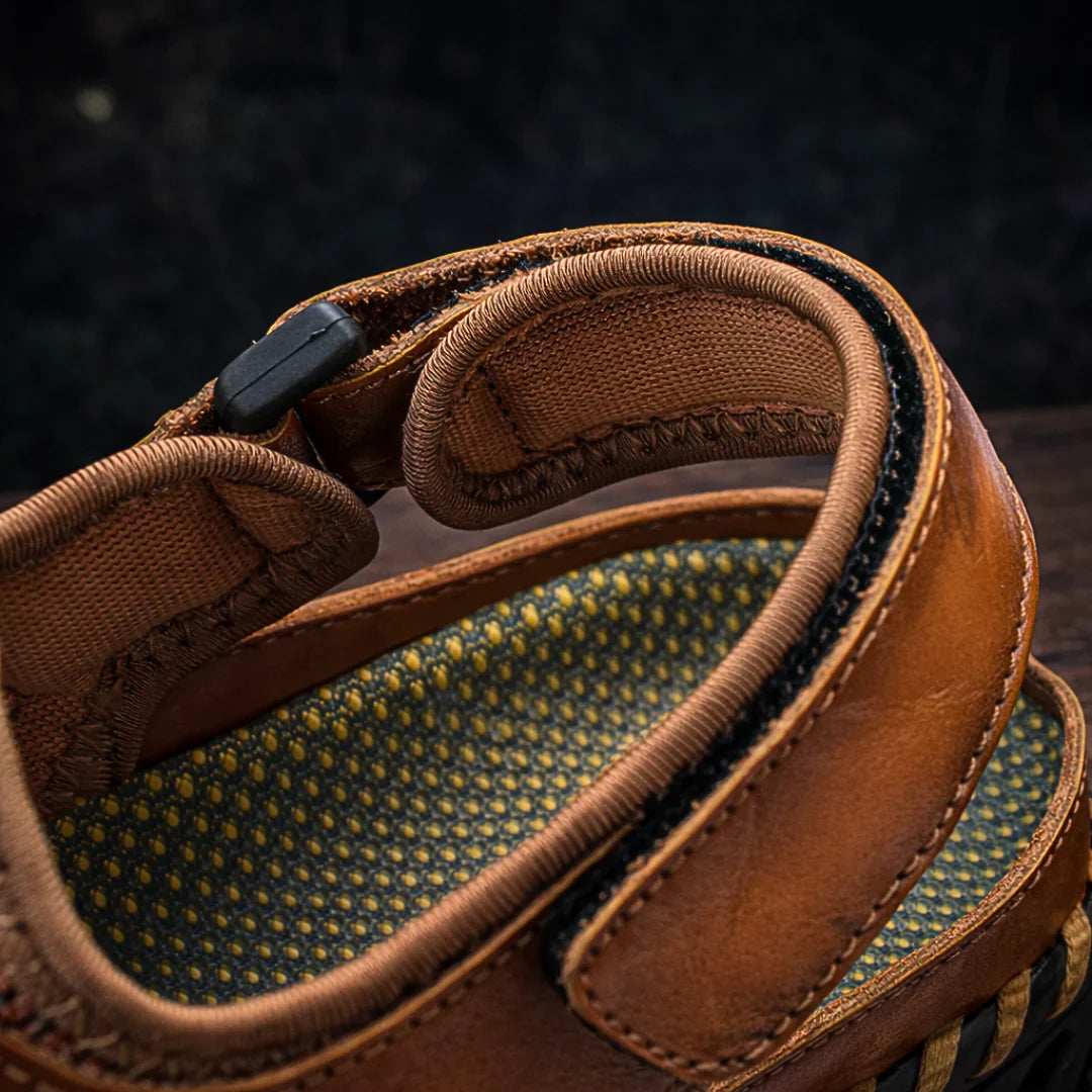 Adrien™ | Sandales en Cuir avec Soutien