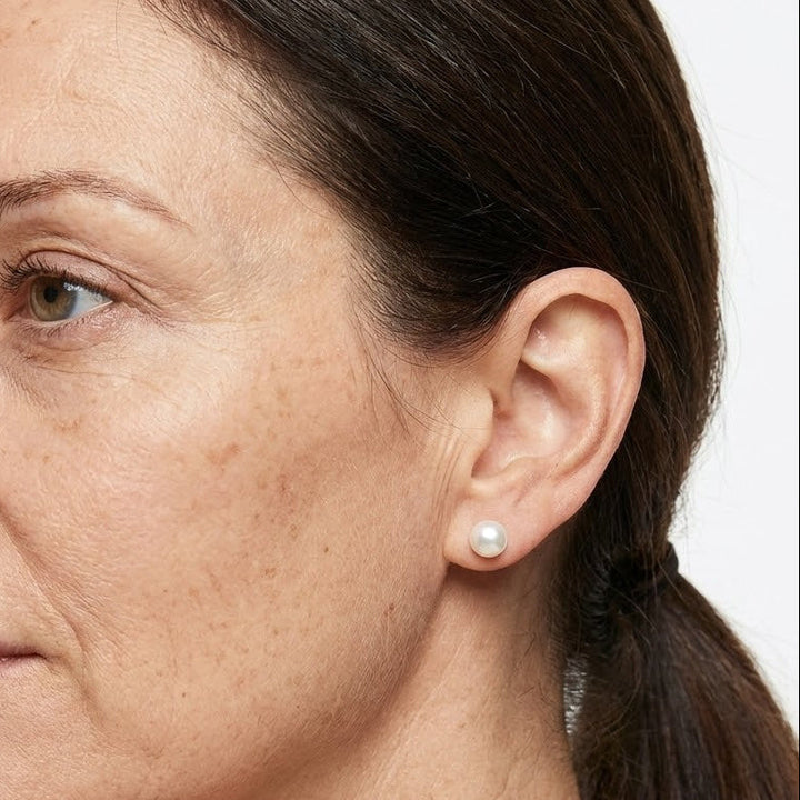 Boucles d'oreilles en perles classiques